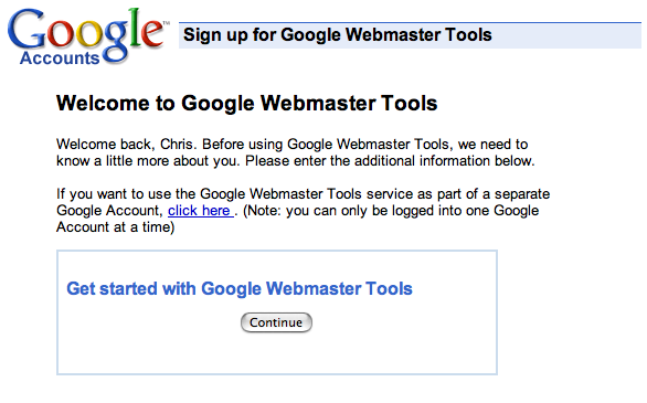 webmaster, google