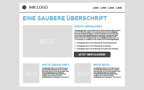 optimale Landingpage