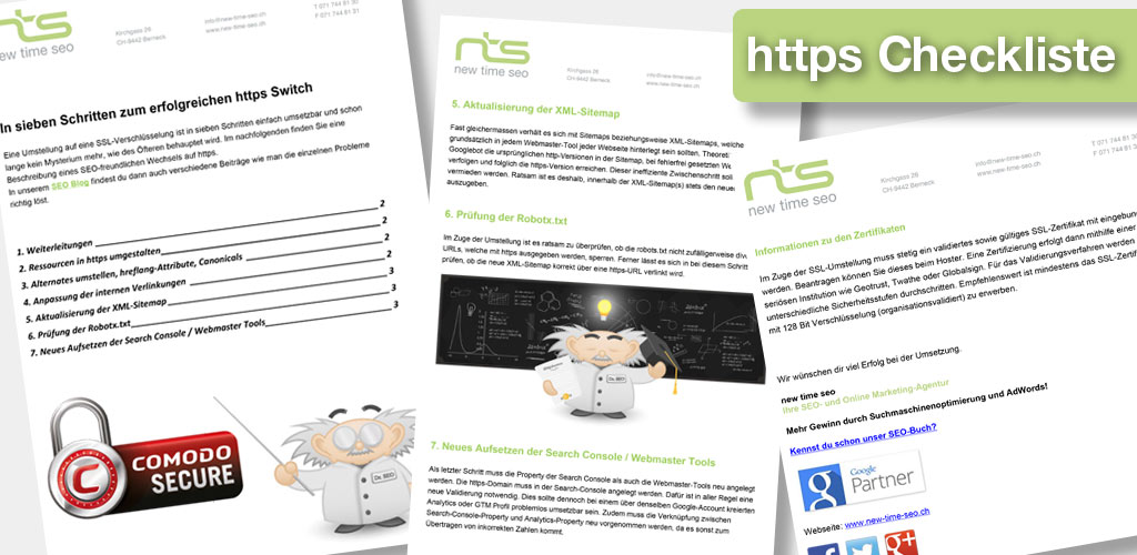 SEO Text über 7 Schritte für erfolgreichen https Switch