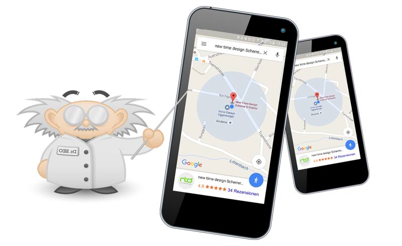 Bezahlte Werbeanzeigen in Google Maps